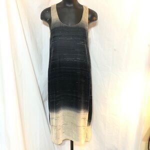 Madewell Broadway & Broom Velour Ombré Ribbed Dress